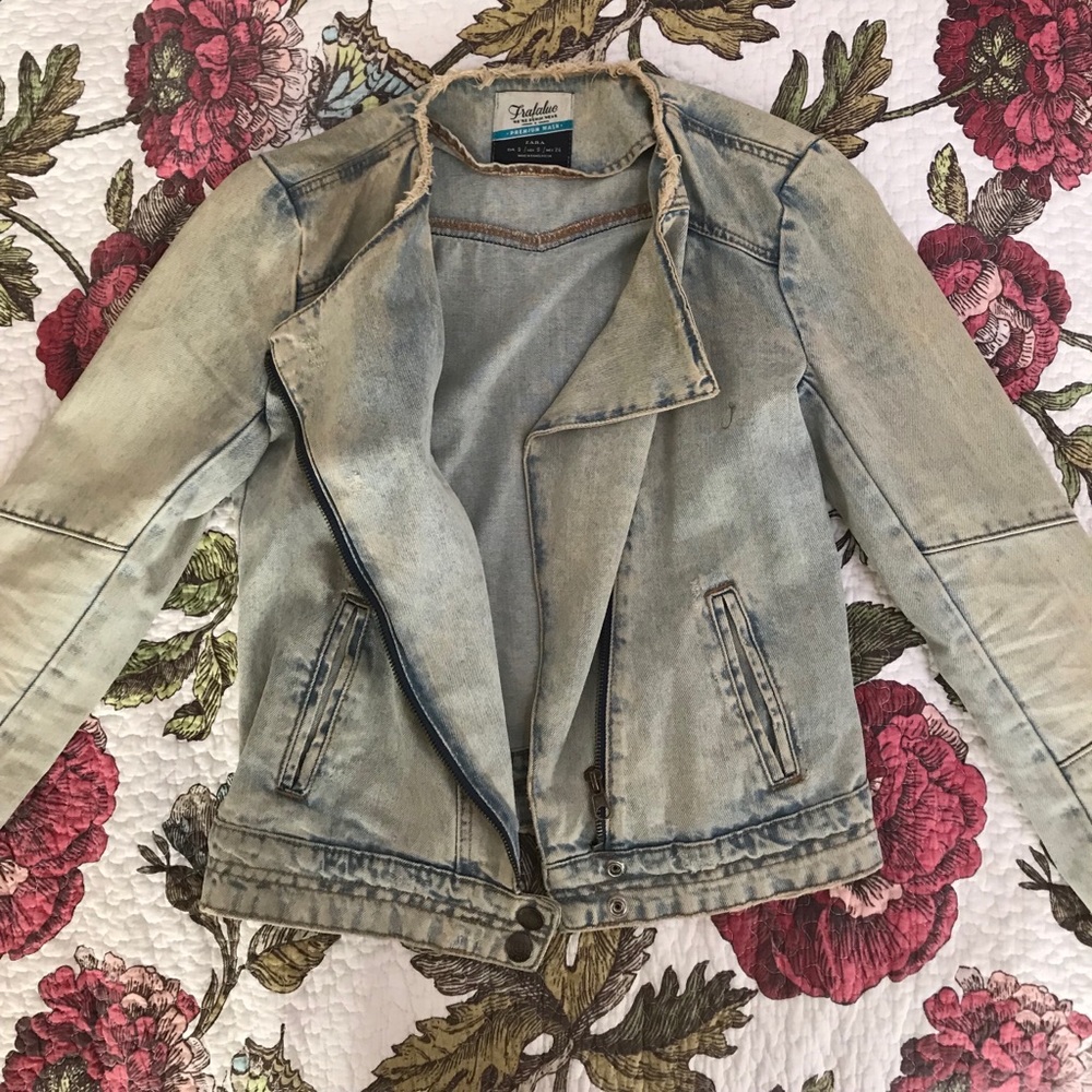 Denim Moto Jacket